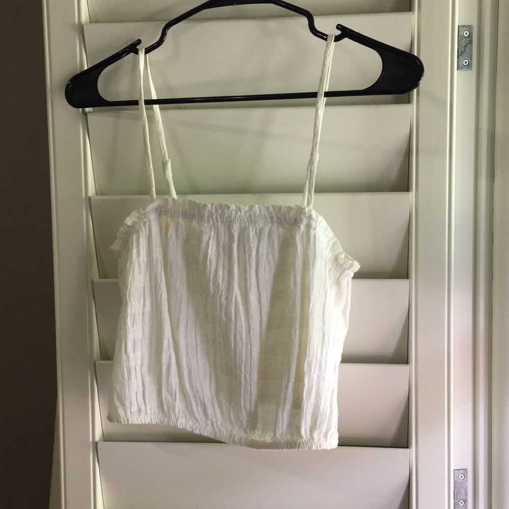 white crop tank